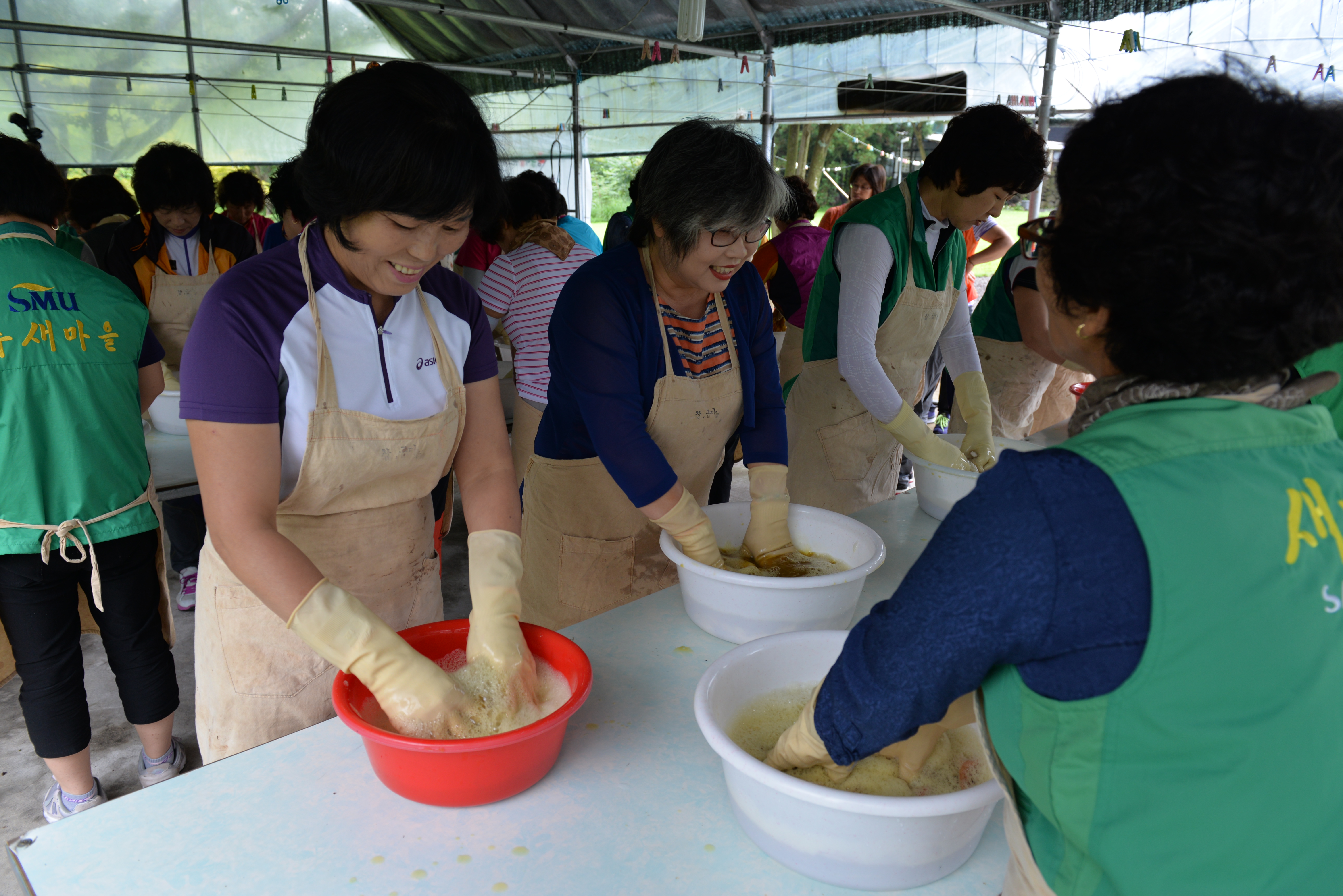 부녀회 회장단 농촌자원 기술 교육